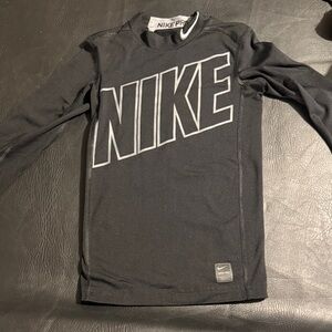 Nike Pro Black Long Sleeve Top